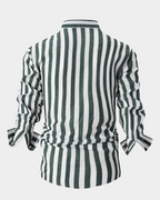Martin | Striped long sleeve shirt for men